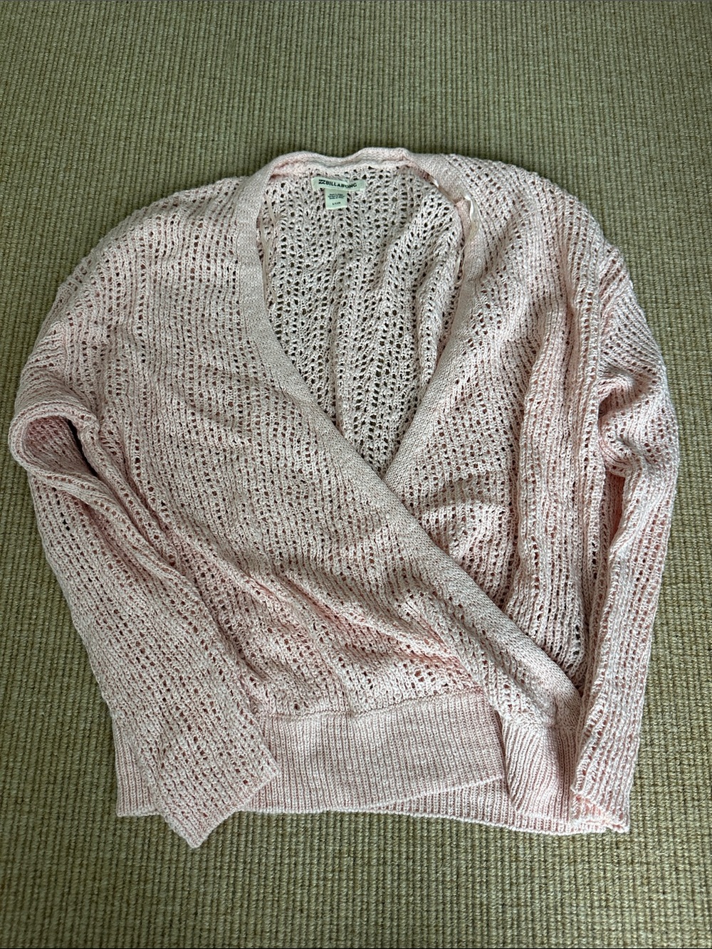 Pink Billabong Beach Sweated